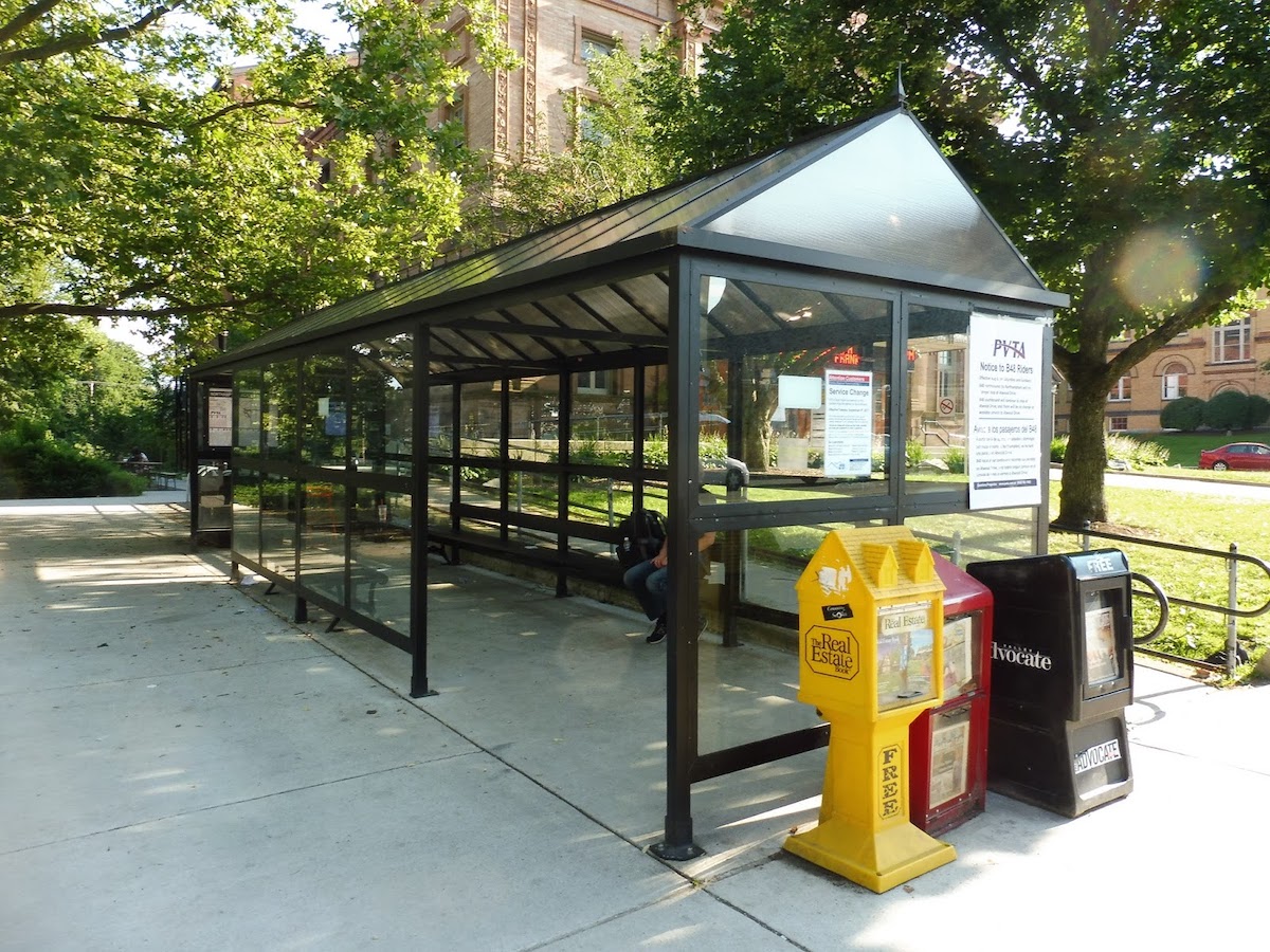 Academy of Music Bus Stop Streets & Transportation